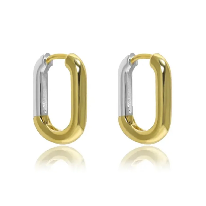 Personalized Jewelry Sale – Meaningful Gifts At Great Prices Polished Two Toned Rectangle Huggies Personalized Jewelry Sale – Meaningful Gifts At Great Prices Polished Two Toned Rectangle Huggies