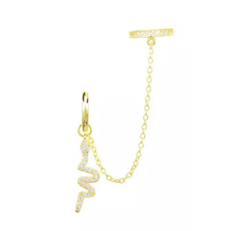 Waterproof Stainless Steel Jewelry For Lasting Beauty Snake Chain Cuff (Single)