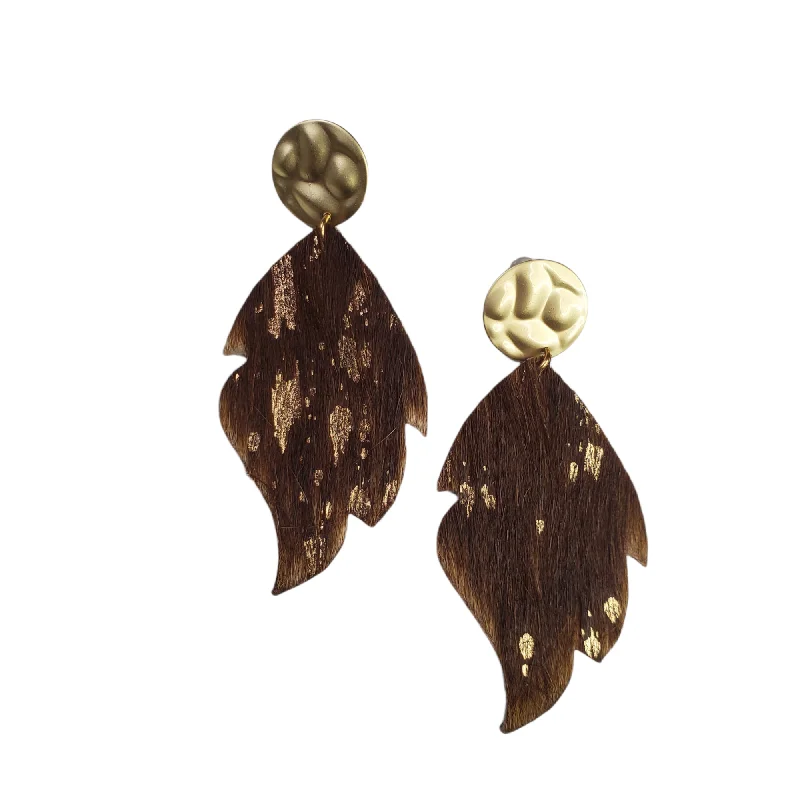 Brown and gold
