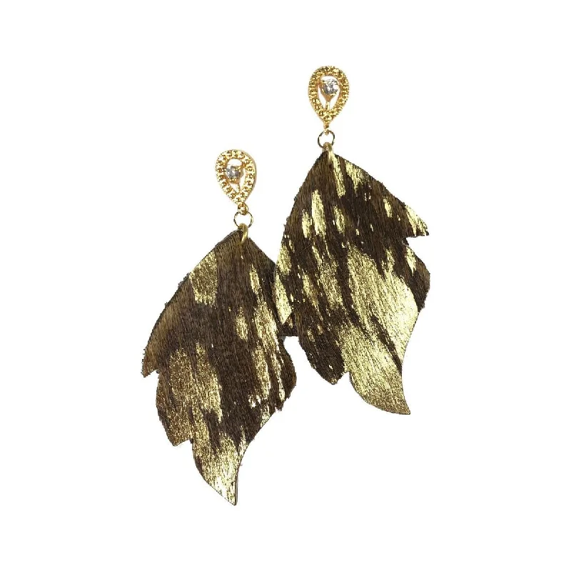 Brown and gold