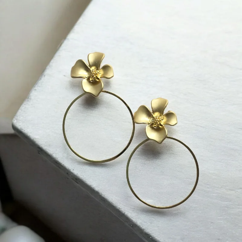 Premium Jewelry Now Available At Special Discounts The Halley Matte Hoop Earrings