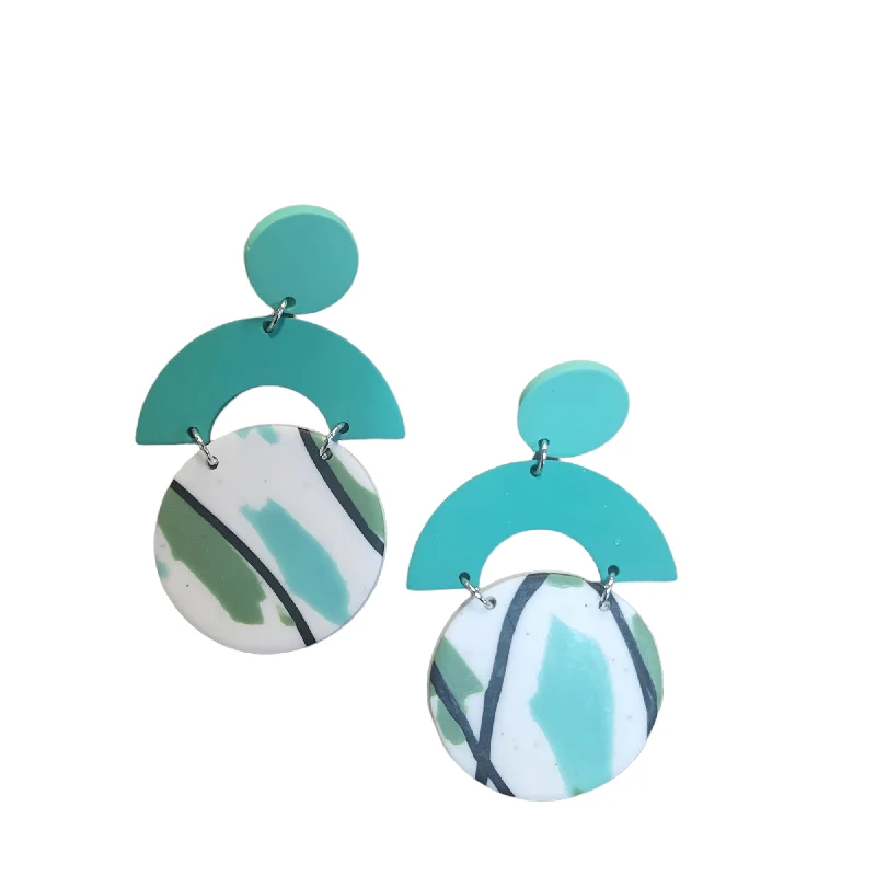 Elegant Necklaces And Bracelets At Limited-Time Offers The India Blue Polymer Clay Earrings Elegant Necklaces And Bracelets At Limited-Time Offers The India Blue Polymer Clay Earrings