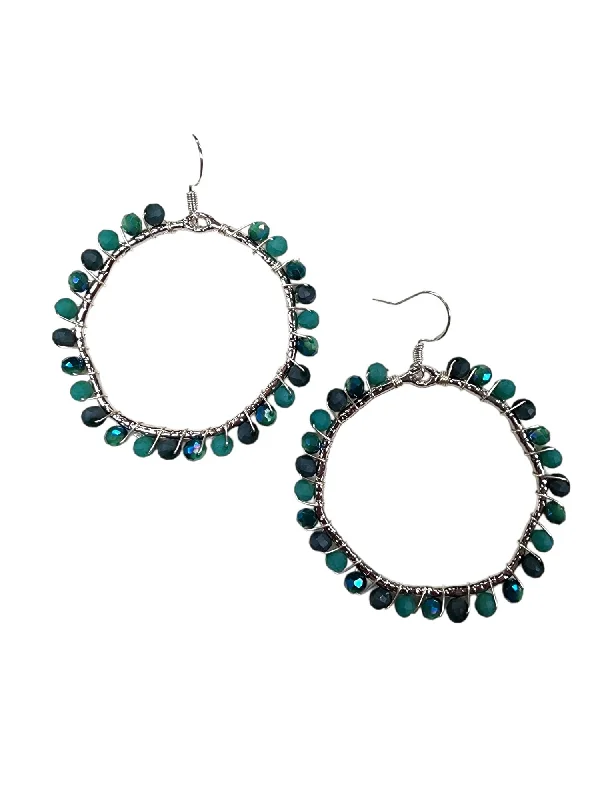 Modern Statement Jewelry For Bold Styling The Kie Crystal Hoop Earrings