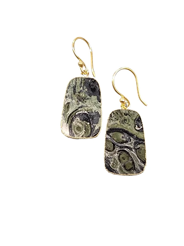 Dazzle In Elegance With Our Biggest Jewelry Sale The Pam Kambamba Jasper Slab Earrings Dazzle In Elegance With Our Biggest Jewelry Sale The Pam Kambamba Jasper Slab Earrings