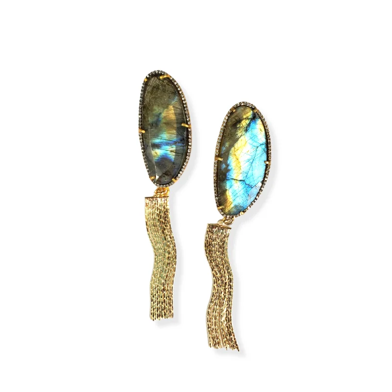 Affordable Luxury Jewelry – Style At A Great Price The Qunita Labradorite Earrings