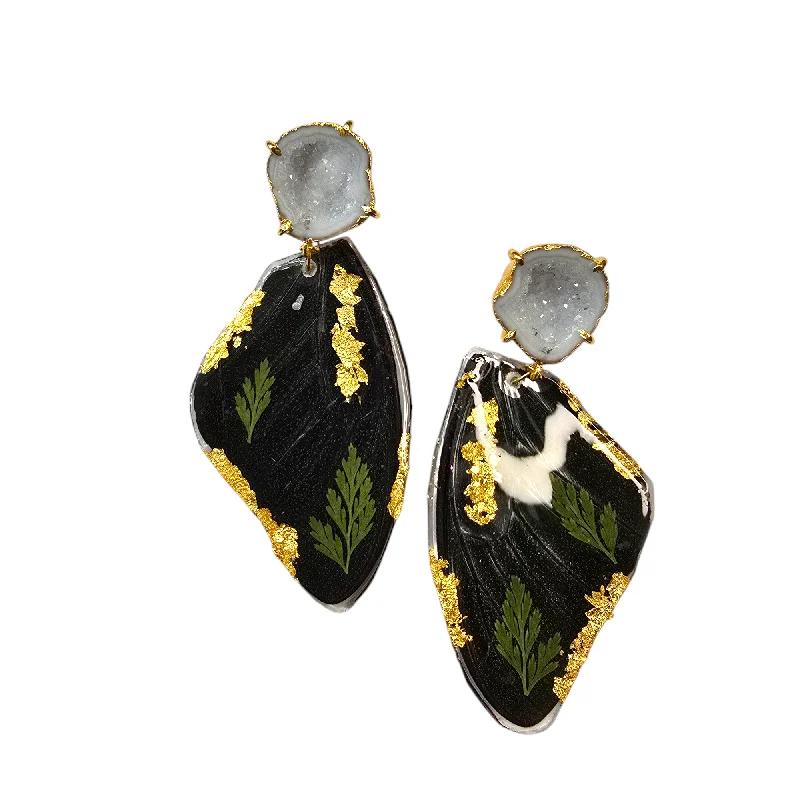 Buy More, Save More On Stunning Jewelry Pieces The Real Butterfly Druzy Post Earrings