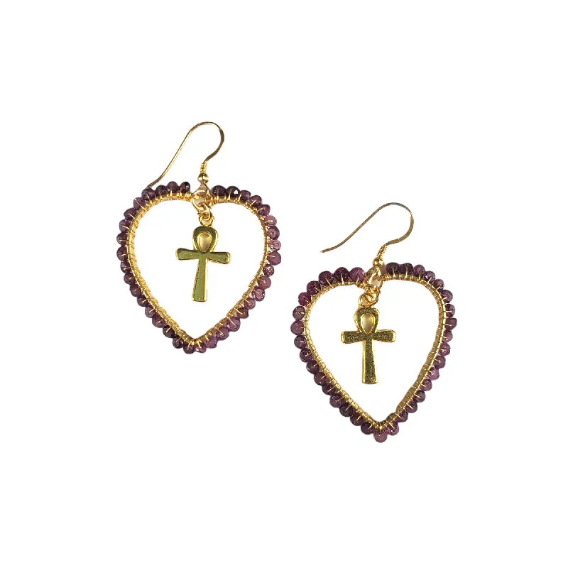 Garnet w/ Ankh
