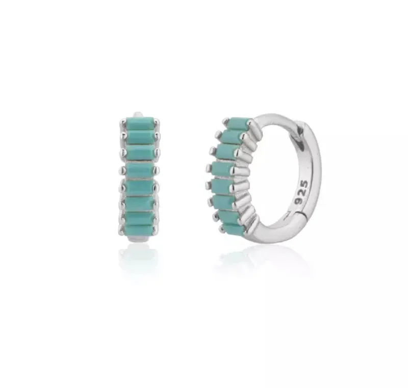 Silver/Turquoise