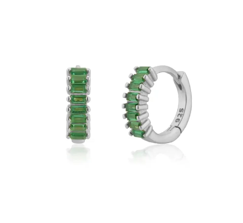 Silver/Emerald