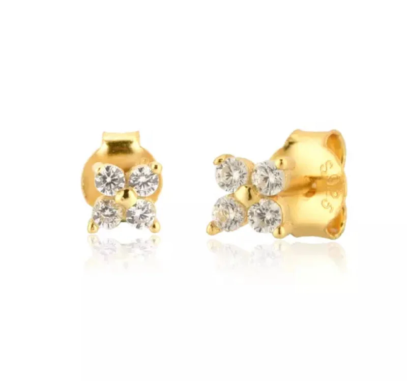 Celebrate With Sparkle – Jewelry Sale Now Live Tiny Flower Stud
