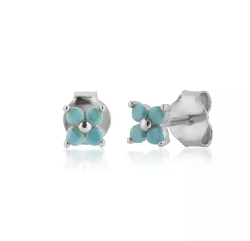 Silver/Turquoise