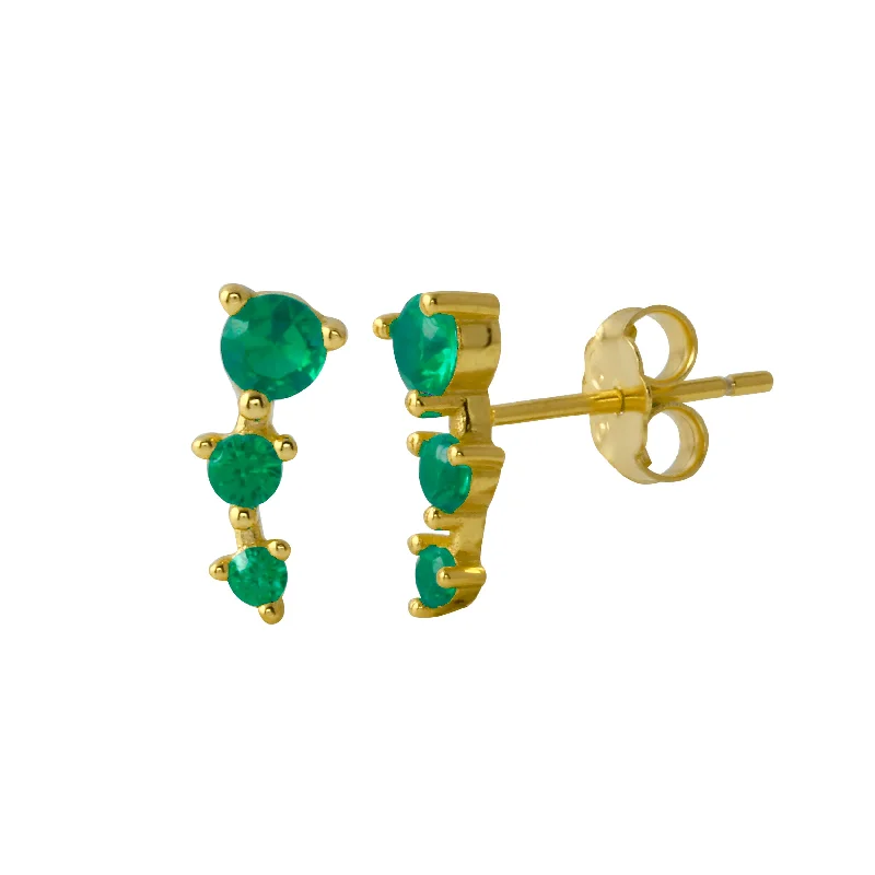 Special Jewelry Deals – Upgrade Your Collection Trio Stone Crawler Stud
