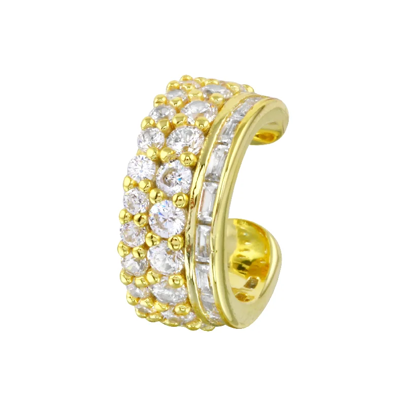 Stunning Statement Jewelry, Unbeatable Discounts Triple Diamond Cuff