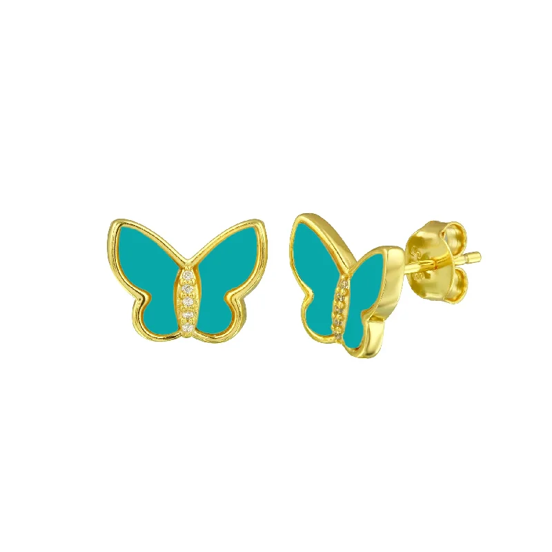 Exclusive Jewelry Bundles At Discounted Rates Turquoise Butterfly Studs