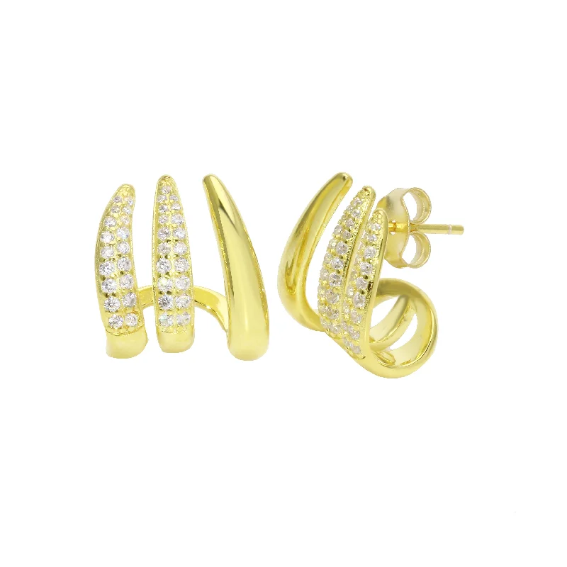 Don't Miss Out On Bestselling Jewelry At Special Prices Wave Pave Cage Earrings
