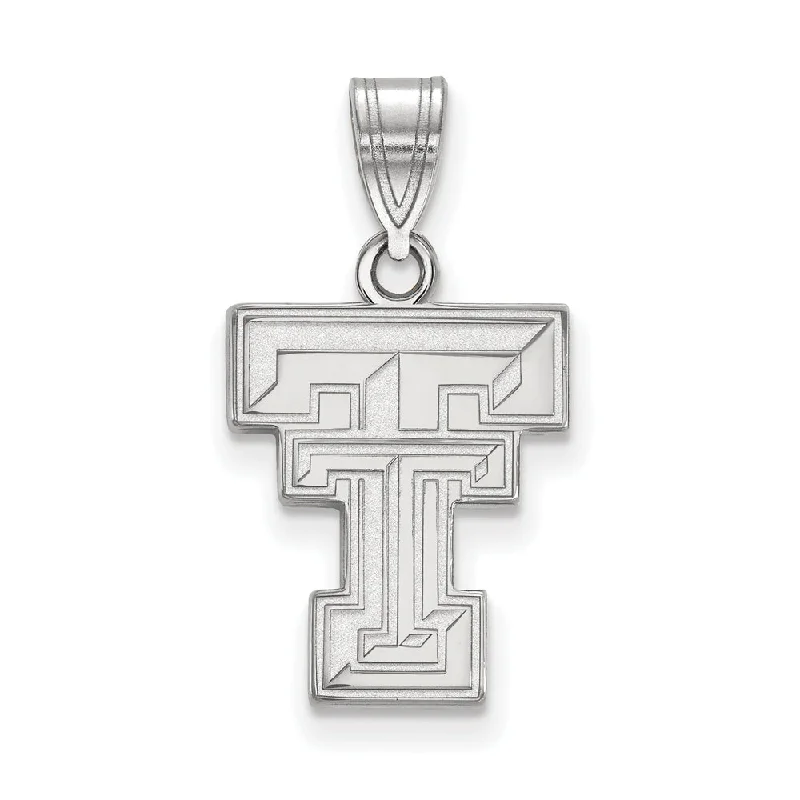 Exclusive Jewelry Offers – Sparkle For Less 10k White Gold Texas Tech U. Medium 'TT' Pendant Exclusive Jewelry Offers – Sparkle For Less 10k White Gold Texas Tech U. Medium 'TT' Pendant