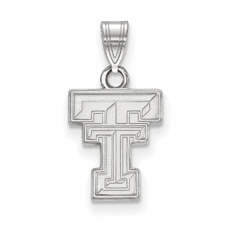 Huge Savings On Timeless Jewelry Collections 10k White Gold Texas Tech U. Small 'TT' Pendant Huge Savings On Timeless Jewelry Collections 10k White Gold Texas Tech U. Small 'TT' Pendant