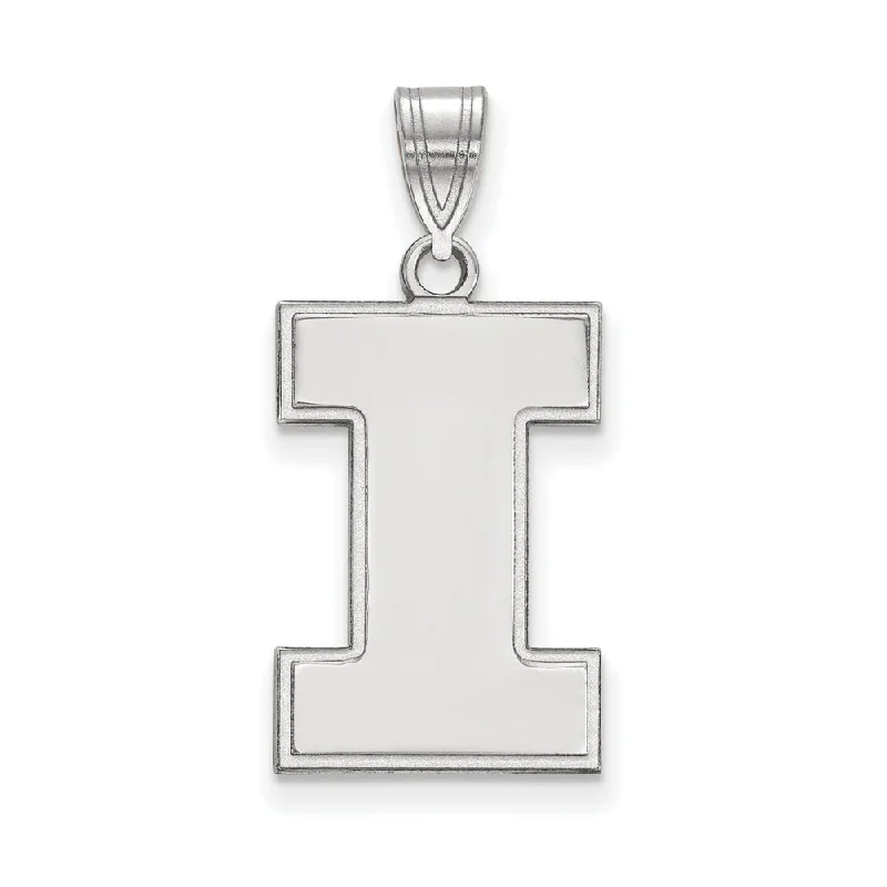 Bestselling Jewelry At Special Promotional Rates 10k White Gold U. of Illinois Large Initial I Pendant Bestselling Jewelry At Special Promotional Rates 10k White Gold U. of Illinois Large Initial I Pendant