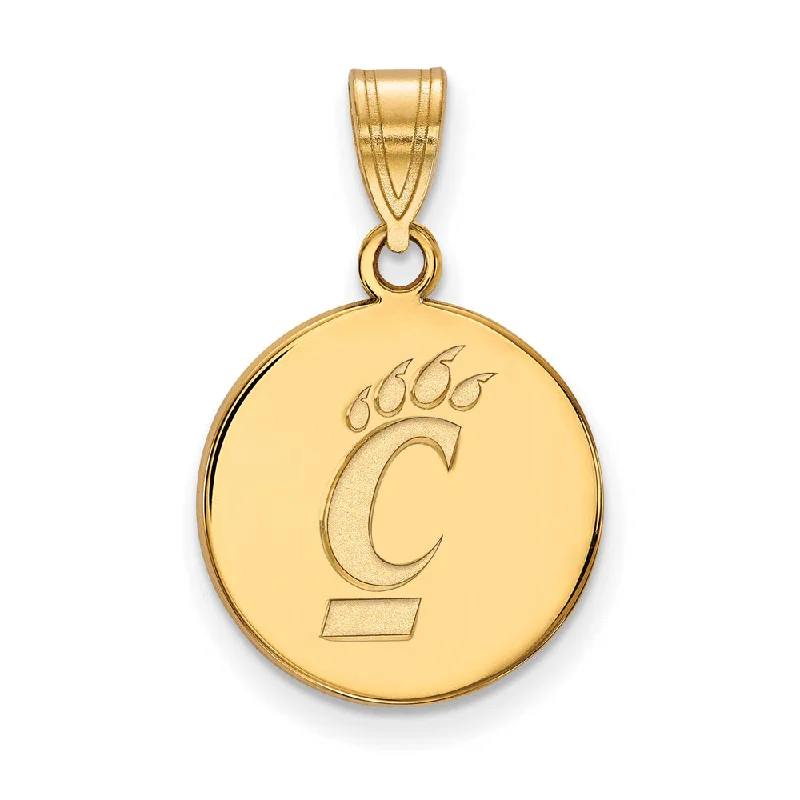 Best Jewelry Deals – Premium Quality At Exclusive Discounts 10k Yellow Gold U of Cincinnati Medium Disc Pendant Best Jewelry Deals – Premium Quality At Exclusive Discounts 10k Yellow Gold U of Cincinnati Medium Disc Pendant