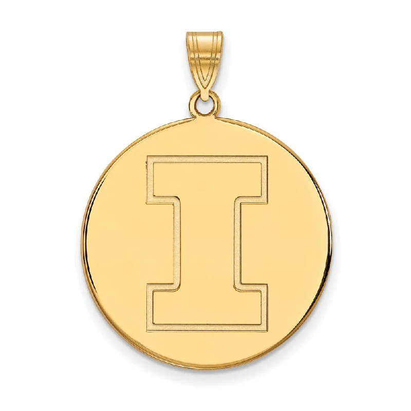 Elegant Jewelry At Unbeatable Offers – Shop Before It's Gone 10k Yellow Gold U. of Illinois XL Initial I Disc Pendant Elegant Jewelry At Unbeatable Offers – Shop Before It's Gone 10k Yellow Gold U. of Illinois XL Initial I Disc Pendant