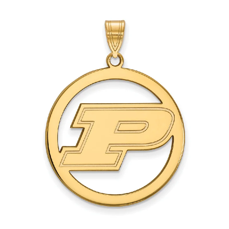 Seasonal Jewelry Clearance – Best Styles At The Lowest Prices 14k Gold Plated Silver Purdue XL Initial P Circle Pendant Seasonal Jewelry Clearance – Best Styles At The Lowest Prices 14k Gold Plated Silver Purdue XL Initial P Circle Pendant