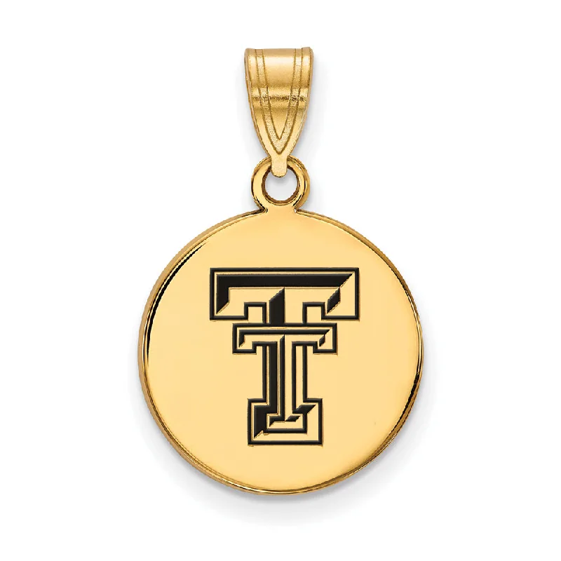 Flash Sale On Elegant Jewelry – Don't Miss Out 14k Gold Plated Silver Texas Tech U. Medium Enamel Disc Pendant Flash Sale On Elegant Jewelry – Don't Miss Out 14k Gold Plated Silver Texas Tech U. Medium Enamel Disc Pendant