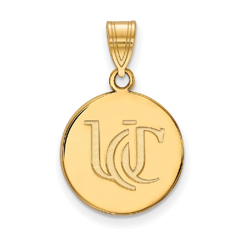 Get Ready To Sparkle – Special Jewelry Discounts 14k Gold Plated Silver U. of Cincinnati Medium Pendant Get Ready To Sparkle – Special Jewelry Discounts 14k Gold Plated Silver U. of Cincinnati Medium Pendant