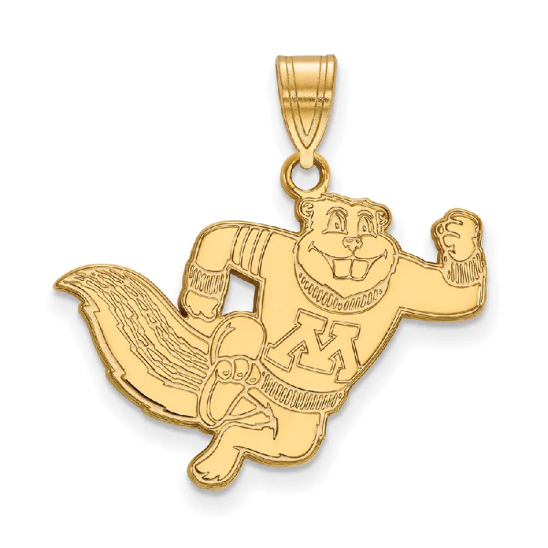 Premium Jewelry Now Available At Special Discounts 14k Gold Plated Silver U. of Minnesota Large Logo Pendant Premium Jewelry Now Available At Special Discounts 14k Gold Plated Silver U. of Minnesota Large Logo Pendant