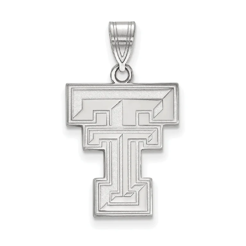 Flash Sale On Exquisite Jewelry – Don't Miss Out 14k White Gold Texas Tech U. Large 'TT' Pendant Flash Sale On Exquisite Jewelry – Don't Miss Out 14k White Gold Texas Tech U. Large 'TT' Pendant