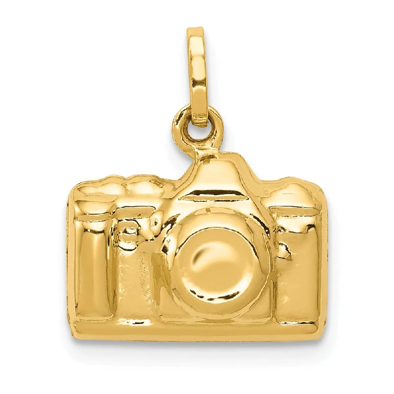 Personalized Jewelry Sale – Meaningful Gifts At Great Prices 14k Yellow Gold 3D Polished Camera Charm Personalized Jewelry Sale – Meaningful Gifts At Great Prices 14k Yellow Gold 3D Polished Camera Charm