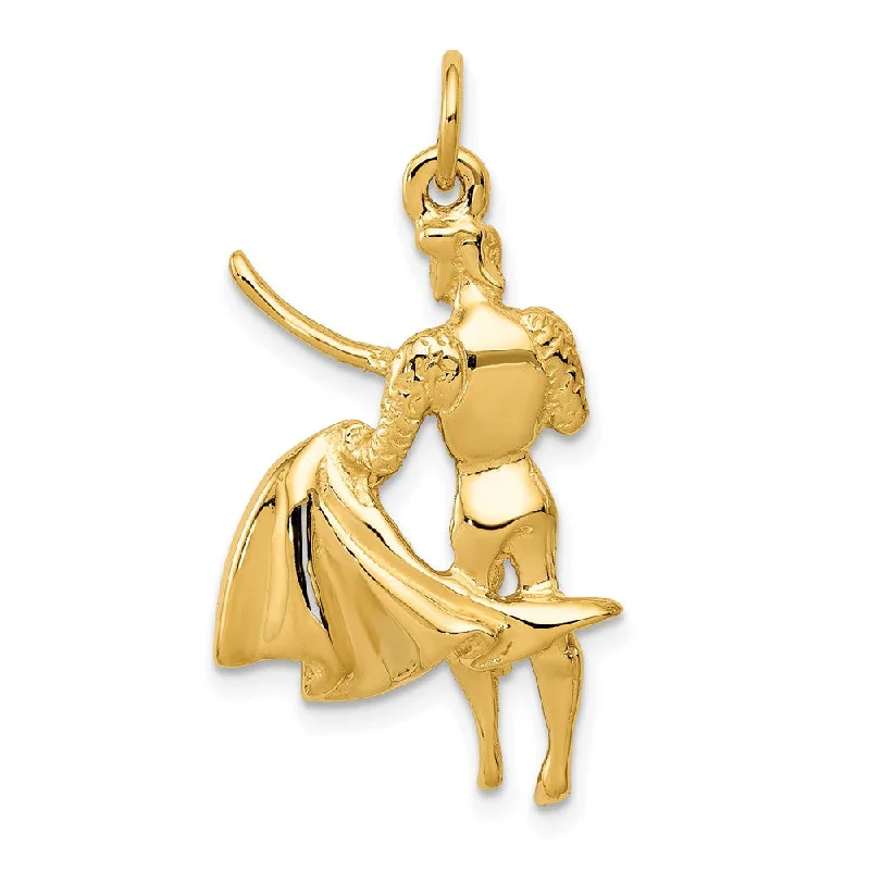 Dazzle In Elegance With Our Biggest Jewelry Sale 14k Yellow Gold Matador Charm