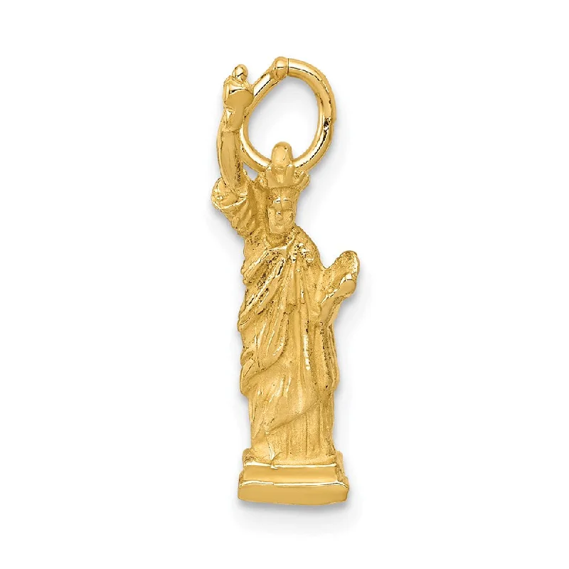 Big Discounts On Elegant Jewelry Collections 14k Yellow Gold Statue of Liberty 3D Charm Big Discounts On Elegant Jewelry Collections 14k Yellow Gold Statue of Liberty 3D Charm
