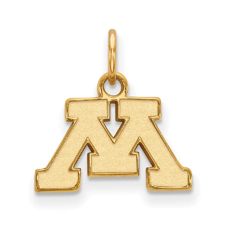 Best-Selling Jewelry Now Available At Special Deals 14k Yellow Gold U. of Minnesota XS (Tiny) Initial M Charm or Pendant Best-Selling Jewelry Now Available At Special Deals 14k Yellow Gold U. of Minnesota XS (Tiny) Initial M Charm or Pendant