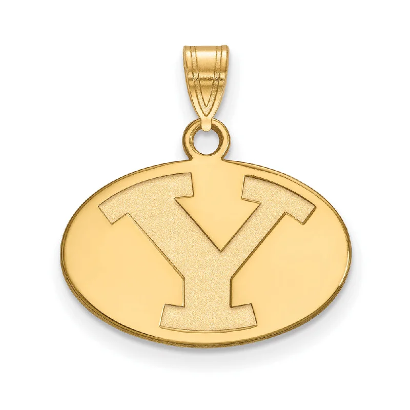 Shop Handcrafted Jewelry At Special Promotional Rates 14k Yellow Gold Brigham Young U Small Initial Y Oval Pendant Shop Handcrafted Jewelry At Special Promotional Rates 14k Yellow Gold Brigham Young U Small Initial Y Oval Pendant