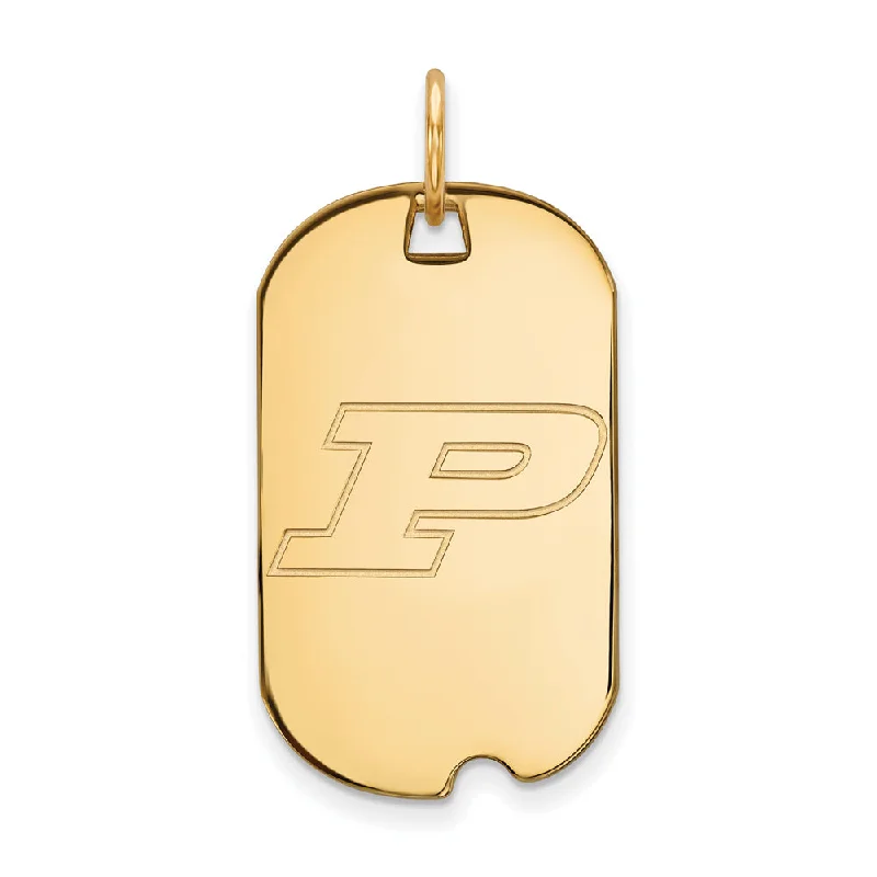 Premium Jewelry Now Available At Special Discounts 14k Yellow Gold Purdue Initial P Dog Tag Pendant Premium Jewelry Now Available At Special Discounts 14k Yellow Gold Purdue Initial P Dog Tag Pendant