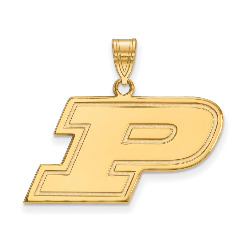 Discounted Jewelry For A Glamorous Look 14k Yellow Gold Purdue Medium Initial P Pendant Discounted Jewelry For A Glamorous Look 14k Yellow Gold Purdue Medium Initial P Pendant