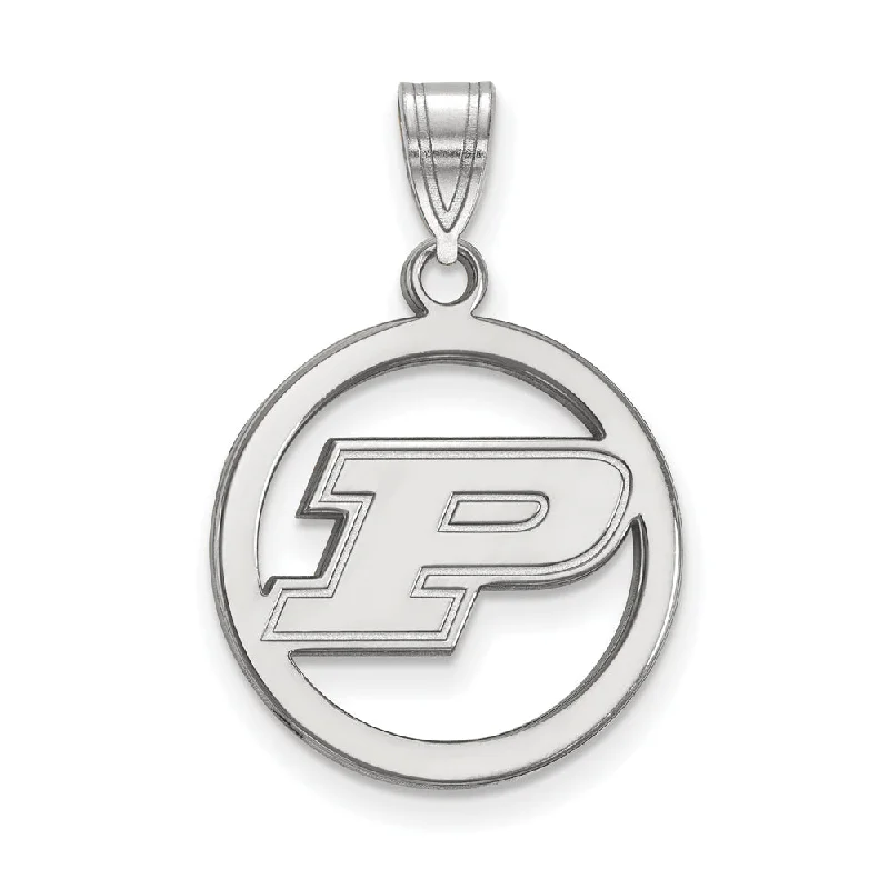 Buy More, Save More On Stunning Jewelry Pieces Sterling Silver Purdue Small Initial P Circle Pendant Buy More, Save More On Stunning Jewelry Pieces Sterling Silver Purdue Small Initial P Circle Pendant