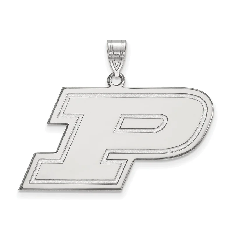 Limited-Stock Jewelry Sale – Shop Before It's Gone Sterling Silver Purdue Large Initial P Pendant Limited-Stock Jewelry Sale – Shop Before It's Gone Sterling Silver Purdue Large Initial P Pendant