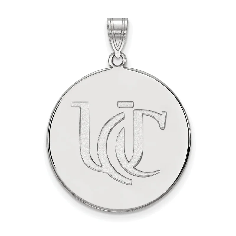 Celebrate With Sparkle – Jewelry Sale Now Live Sterling Silver U. of Cincinnati XL Disc Pendant Celebrate With Sparkle – Jewelry Sale Now Live Sterling Silver U. of Cincinnati XL Disc Pendant