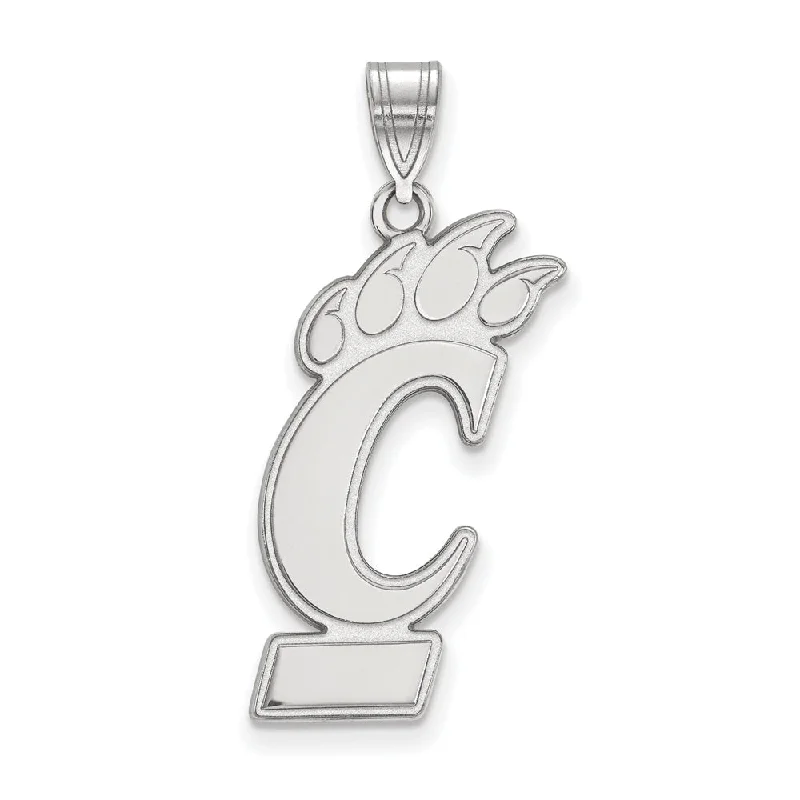 Make Your Outfit Shine With Discounted Jewelry Sterling Silver U of Cincinnati XL Pendant Make Your Outfit Shine With Discounted Jewelry Sterling Silver U of Cincinnati XL Pendant