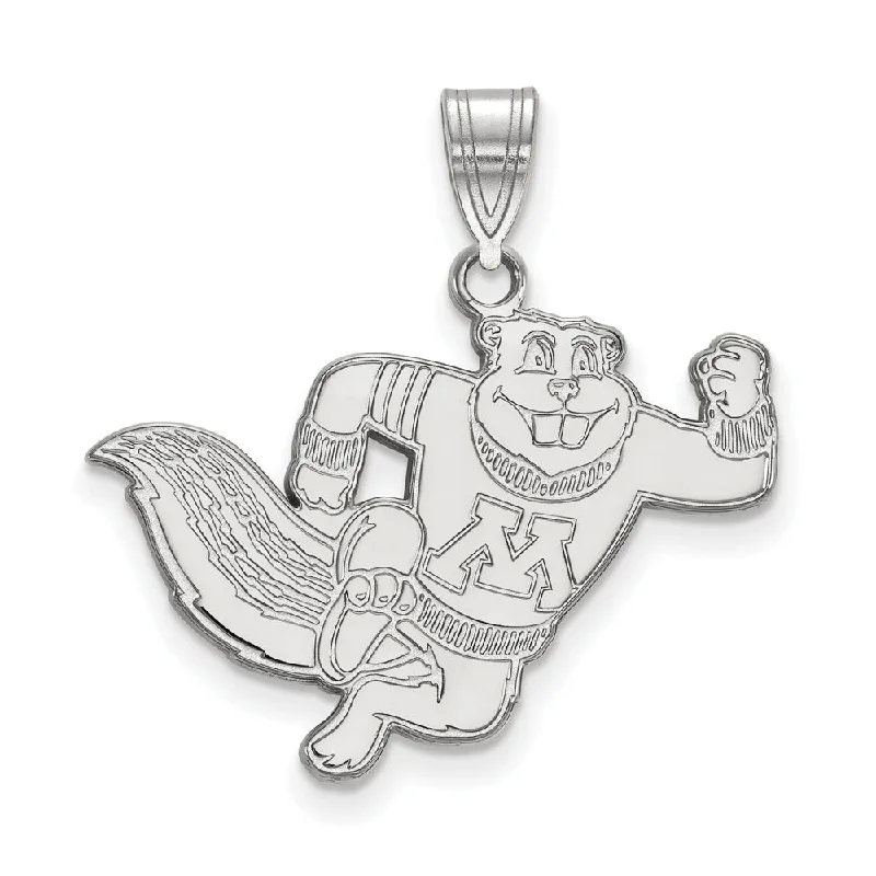 Grab Your Favorite Jewelry At The Lowest Prices Sterling Silver U. of Minnesota Large Logo Pendant Grab Your Favorite Jewelry At The Lowest Prices Sterling Silver U. of Minnesota Large Logo Pendant