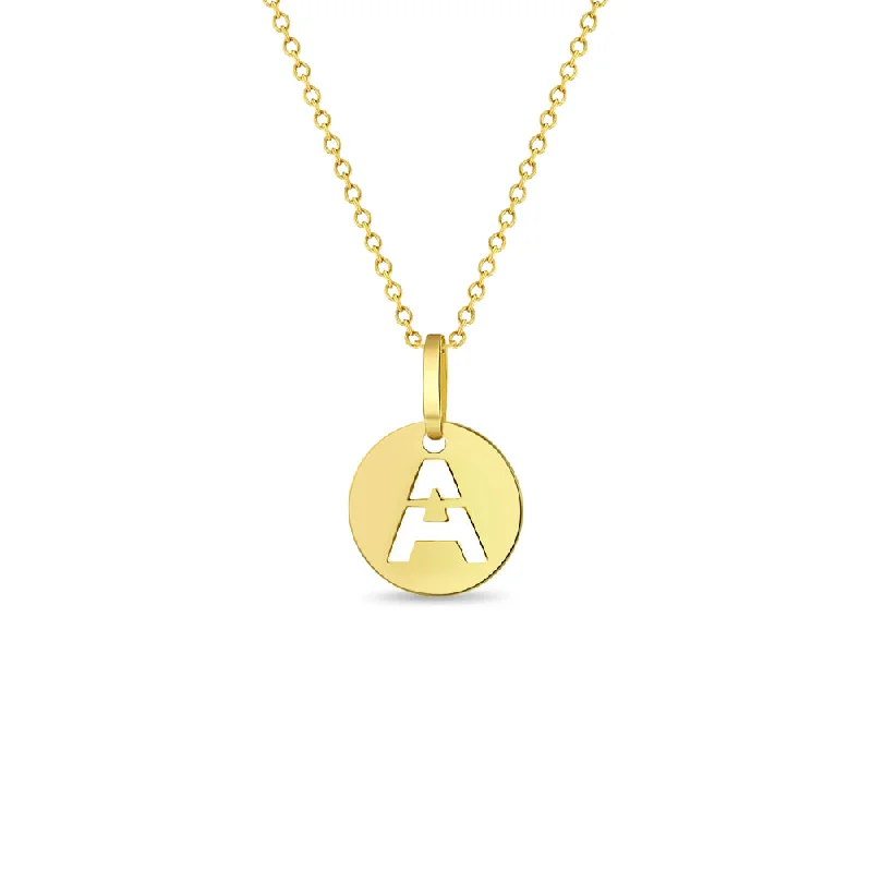 Chic And Stylish Jewelry At Exclusive Prices 14k Gold Coin Initial Women's Pendant/Necklace Chic And Stylish Jewelry At Exclusive Prices 14k Gold Coin Initial Women's Pendant/Necklace