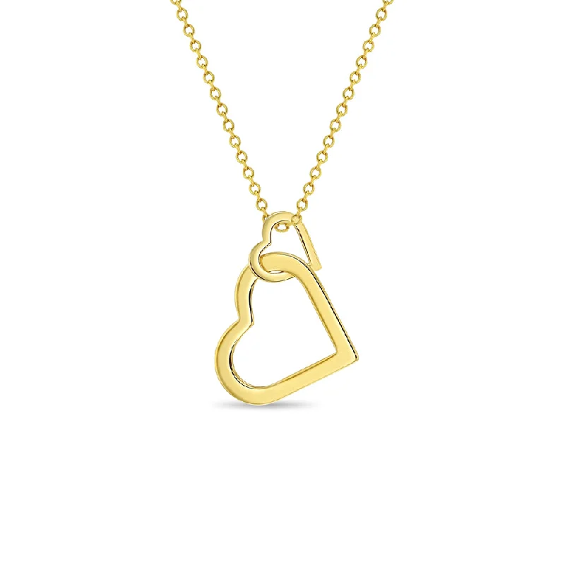 Elegant Jewelry, Affordable Luxury – Shop Now 14k Gold Hearts Entwined Women's Pendant/Necklace Elegant Jewelry, Affordable Luxury – Shop Now 14k Gold Hearts Entwined Women's Pendant/Necklace