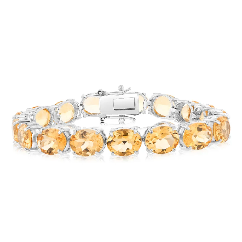 Modern Jewelry At Exclusive Discounts – Shop Today 40 Carat Citrine Tennis Bracelet Set in Sterling Silver Modern Jewelry At Exclusive Discounts – Shop Today 40 Carat Citrine Tennis Bracelet Set in Sterling Silver