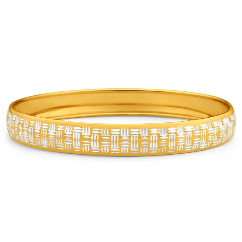 Discounted Luxury Jewelry – Shine Without The Splurge 9ct Charming Yellow Gold Silver Filled Bangle Discounted Luxury Jewelry – Shine Without The Splurge 9ct Charming Yellow Gold Silver Filled Bangle