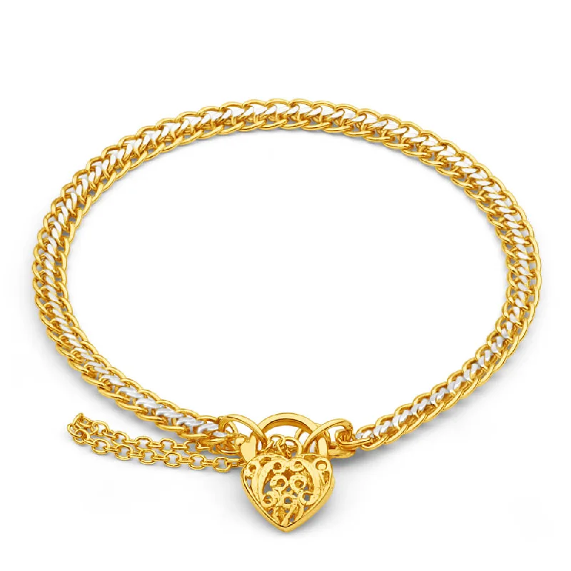 Affordable Elegance – Special Jewelry Sale Now Live 9ct Yellow Gold Copper Filled Fancy Bracelet