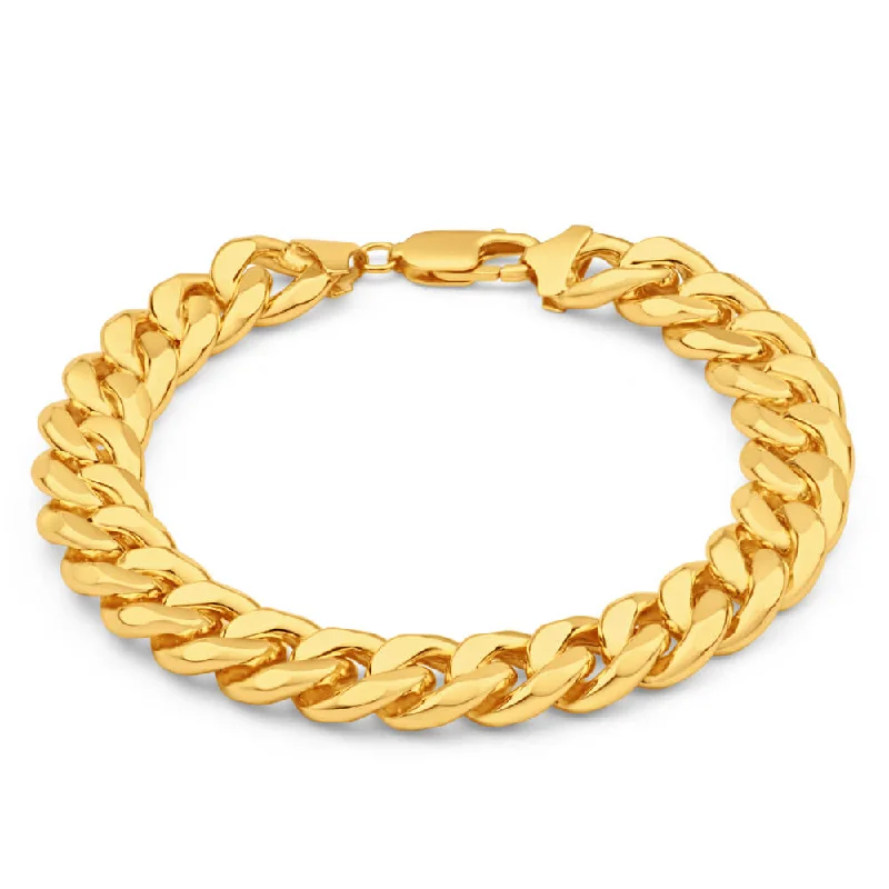 Seasonal Jewelry Clearance – Best Styles At The Lowest Prices 9ct Yellow Gold Silver Filled Concave 21cm Curb Bracelet Seasonal Jewelry Clearance – Best Styles At The Lowest Prices 9ct Yellow Gold Silver Filled Concave 21cm Curb Bracelet