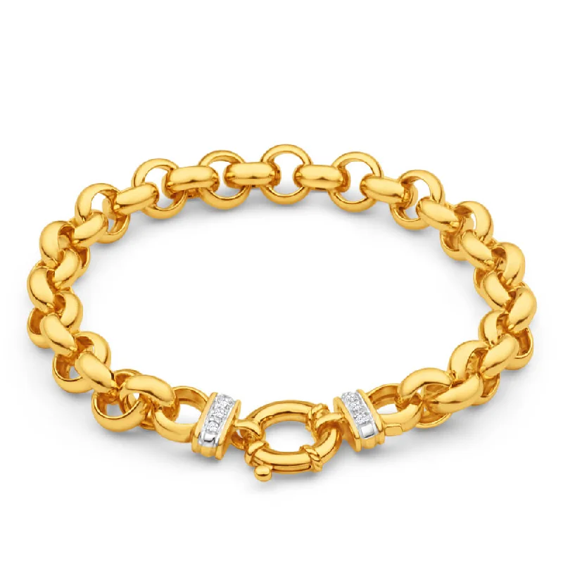 Seasonal Jewelry Clearance – Best Styles At The Lowest Prices 9ct Yellow Gold Silver Filled Cubic Zirconia Belcher 20cm Bracelet Seasonal Jewelry Clearance – Best Styles At The Lowest Prices 9ct Yellow Gold Silver Filled Cubic Zirconia Belcher 20cm Bracelet