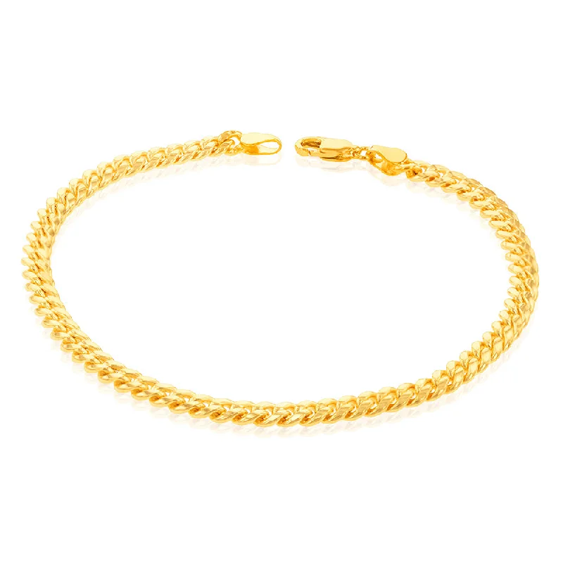 Discover Unique Jewelry With Special Limited-Time Offers 9ct Yellow Gold Silverfilled 120 Gauge Curb 21cm Bracelet Discover Unique Jewelry With Special Limited-Time Offers 9ct Yellow Gold Silverfilled 120 Gauge Curb 21cm Bracelet