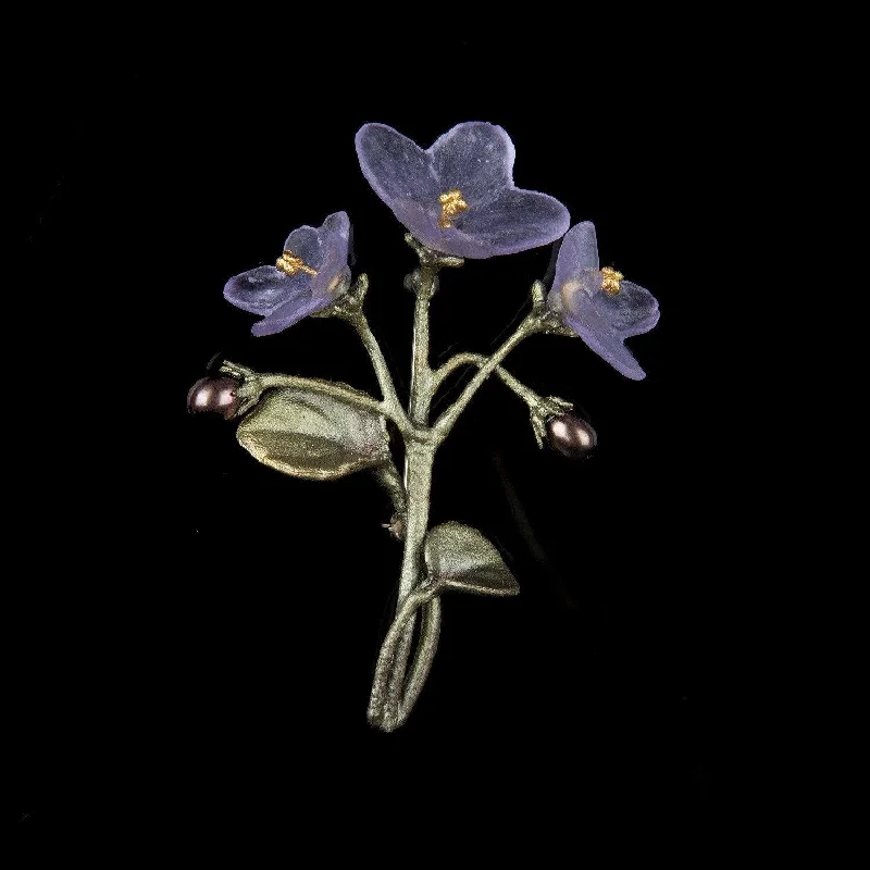 Shop Fine Jewelry With Amazing Deals African Violet Brooch